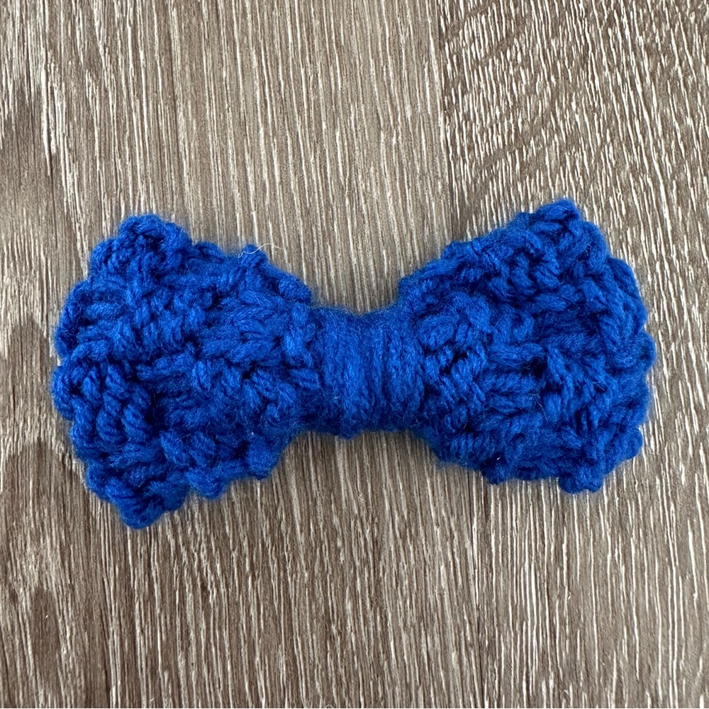 Handmade Cobalt Blue Hair Bow